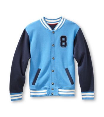 Ruff Hewn Boys' 2T-20 Fleece Varsity Jacket