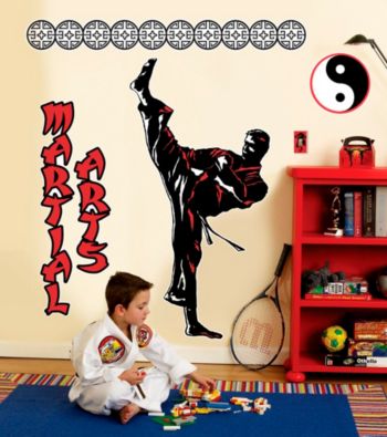 Martial Arts Giant Wall Decals