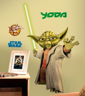 Yoda Removable Wall Decorations