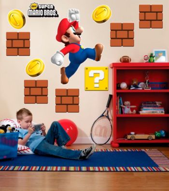 Super Mario Bros. Giant Wall Decals
