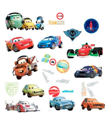 Disney™ Cars 2 Removable Wall Decorations