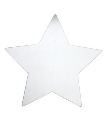 Star Peel-and-Stick Mirror Wall Decal