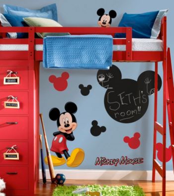 Disney™ Mickey Mouse® Chalkboard Peel-and-Stick Wall Decals