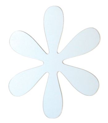 Flower Peel and Stick Mirror Wall Decal
