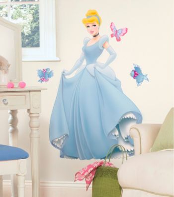 Disney® Cinderella Giant Peel and Stick Wall Decals