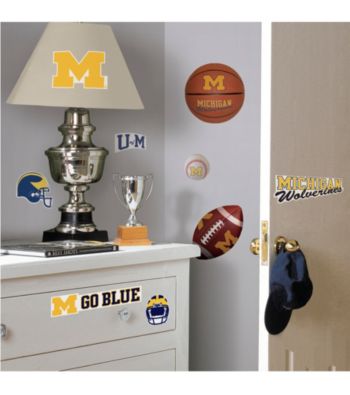 Michigan Wolverines Removable Wall Decals