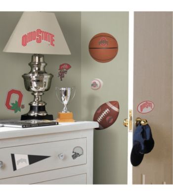 Ohio State Buckeyes Removable Wall Decals