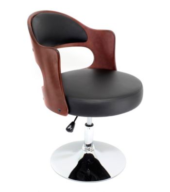 Lumisource® Cherry and Black Cello Chair