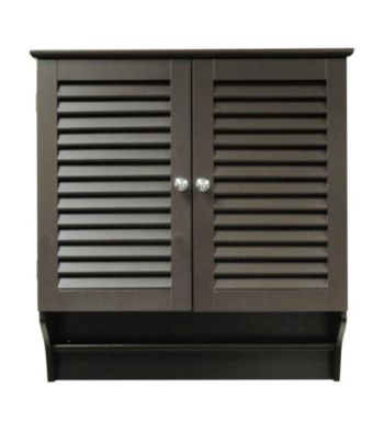 RiverRidge Home Products Ellsworth Espresso Two Door Wall Cabinet