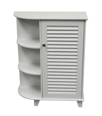 RiverRidge Home Products Ellsworth White Floor Cabinet with Shelves