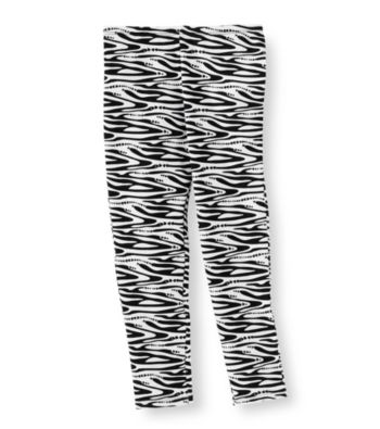 Little Miss Attitude Girls' 2T-6X Zebra Print Leggings Set