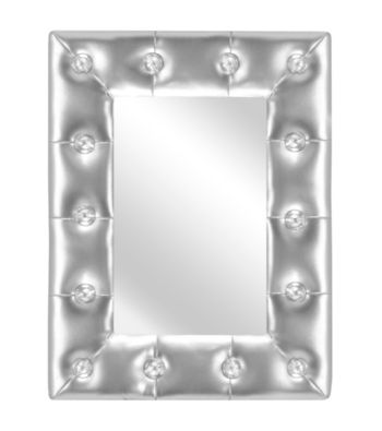 Lumisource® Silver Pouf Mirror