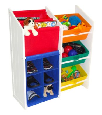 RiverRidge Kids Primary Colors Kids Super Storage Cabinet