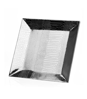Godinger® Croco Square Tray