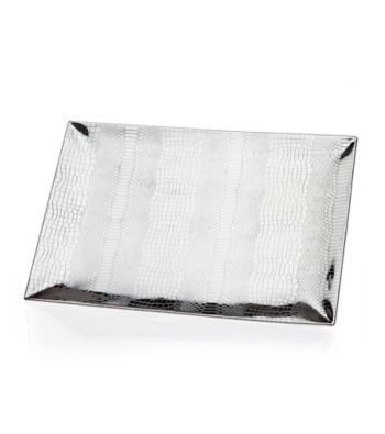 Godinger® Croco Rectangular Tray