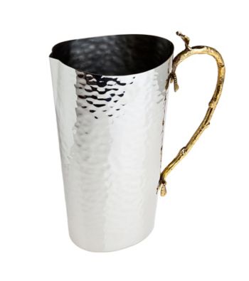 Godinger® Leaf Design Two-Tone Pitcher