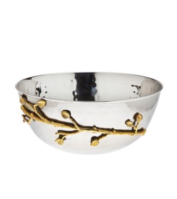 Godinger® Leaf Design Salad Bowl