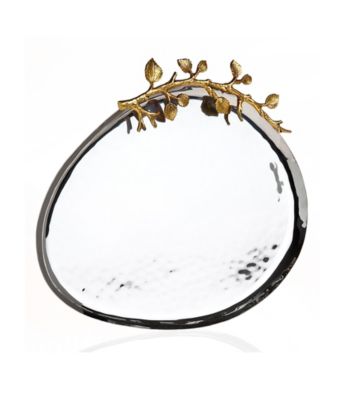 Godinger® Leaf Hammered Tray