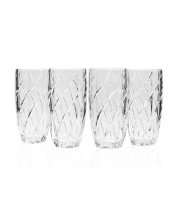Godinger® Crosswinds Set of 4 Highball Glasses