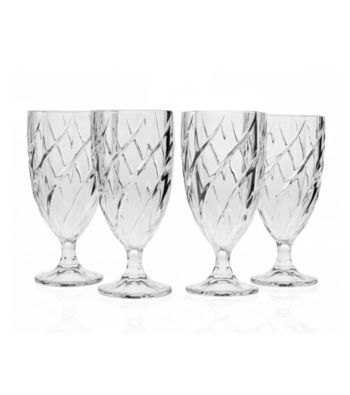 Godinger® Crosswinds Set of 4 Ice Tea Glasses