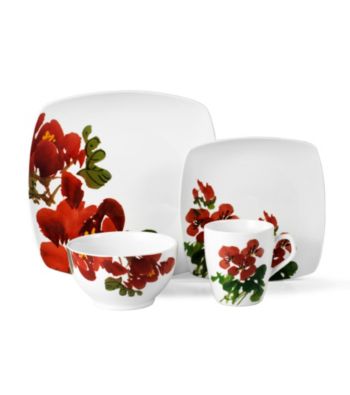 Gourmet Basics by Mikasa® Geranium 16-pc. Dinnerware Set