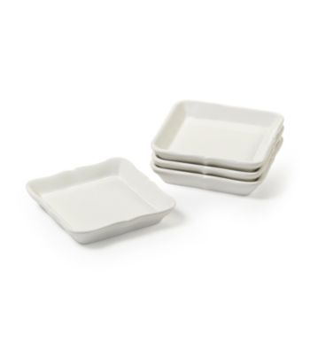 Mikasa® French Countryside Set of 4 Square Dipping Plate Set