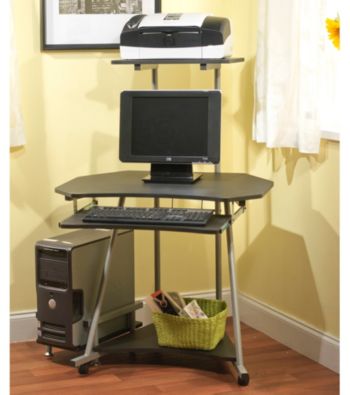 TMS Mobile Computer Desk Tower