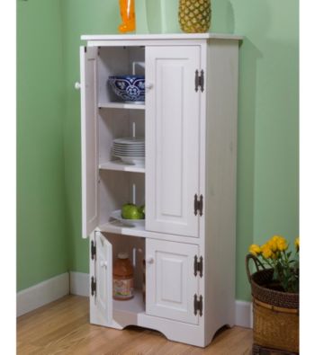 TMS Tall White Cabinet