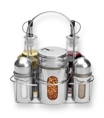 PURELIFE™ by Ragalta® 6-pc. Stainless Steel Condiment Set