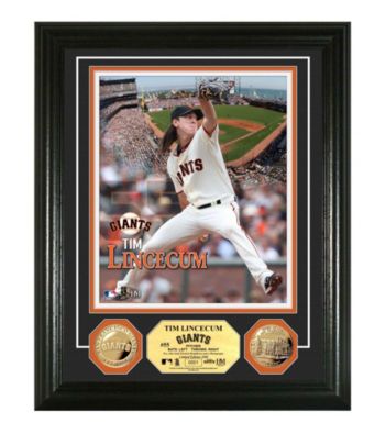 Tim Lincecum Gold Coin Photo Mint by Highland Mint