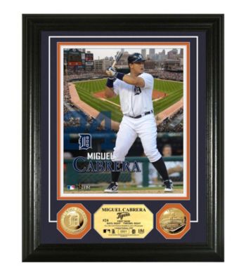 Miguel Cabrera Gold Coin Photo Mint by Highland Mint