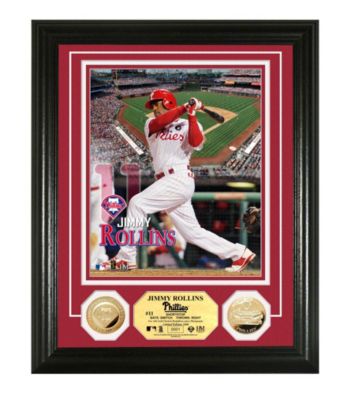 Jimmy Rollins Gold Coin Photo Mint by Highland Mint