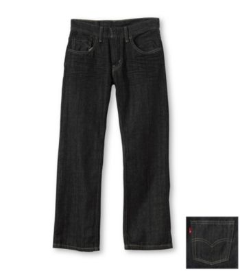 Levi's® Boys' 8-20 505™ 3D Black Straight Fit Jeans