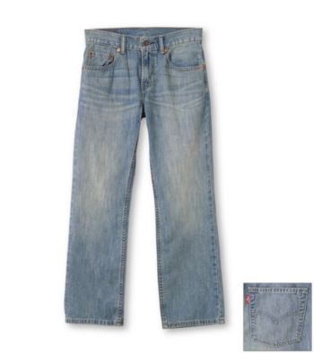 Levi's® Boys' 8-20 505™ Straight Fit Anchor Jeans - New Blue