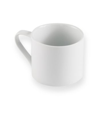 LivingQuarters Whiteware Cappuccino Mug