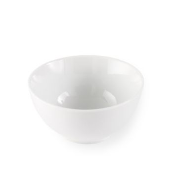 LivingQuarters Whiteware Round Fruit Bowl