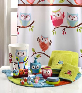 Saturday Knight, Ltd.® Hooty Bath Collection
