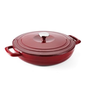 Guy Fieri Porcelain Cast-Iron Braiser Pan