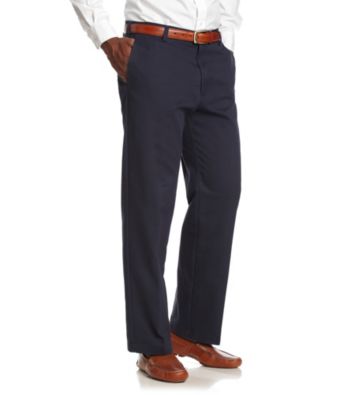 Izod® Men's American Chino Straight Fit Flat-Front Pants