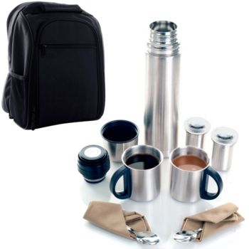 Trademark Global Toppers™ Carry-Beaner Coffee Backpack for Two
