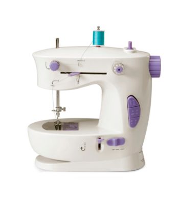 Michley Lil' Sew & Sew 2-Stitch Function Portable Sewing Machine