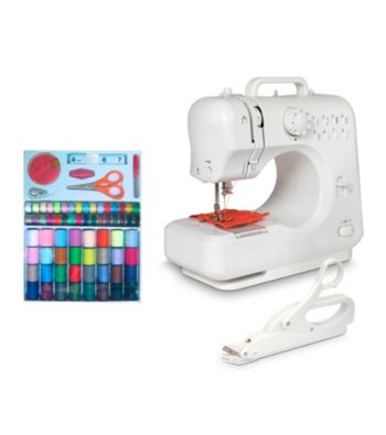 Michley Lil' Sew & Sew 3-pc. Desktop Sewing Machine Value Bundle