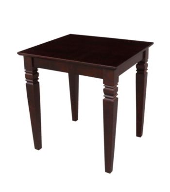 International Concepts Rich Mocha End Table