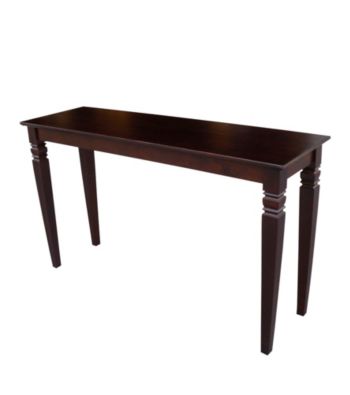 International Concepts Rich Mocha Console Table