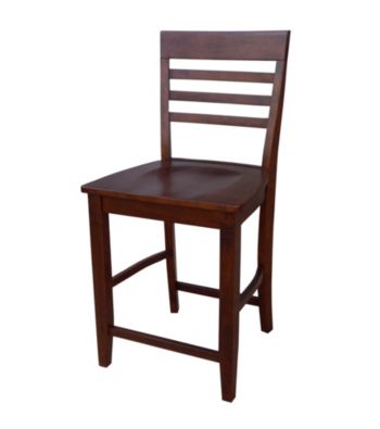 International Concepts C2 Collection Espresso Counterheight Stool
