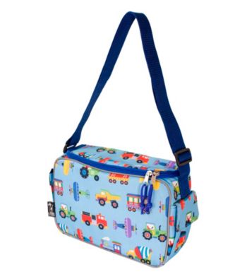 Wildkin Olive Kids Trains, Planes and Trucks Keep It Cooler Lunch Box