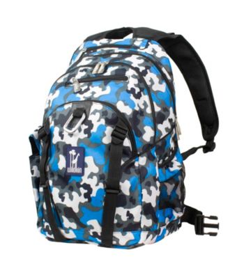 Wildkin Blue Camo Serious Backpack