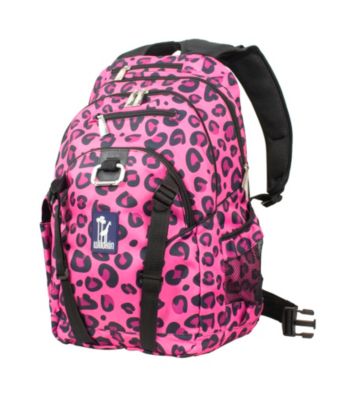 Wildkin Pink Leopard Serious Backpack