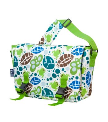 Wildkin Lily Frogs Jumpstart Messenger Bag