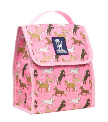 Wildkin Horses in Pink Munch n' Lunch Bag